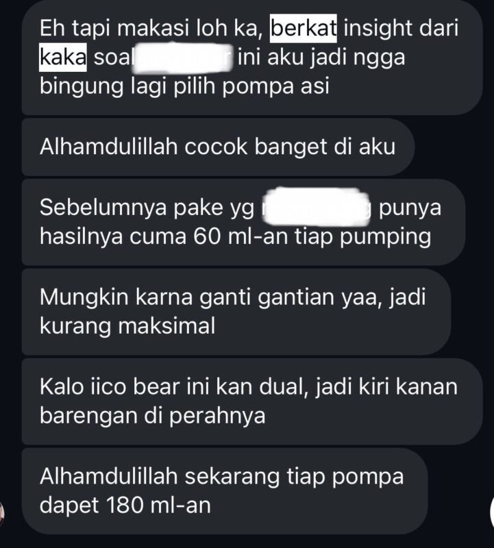 testimoni ibu della