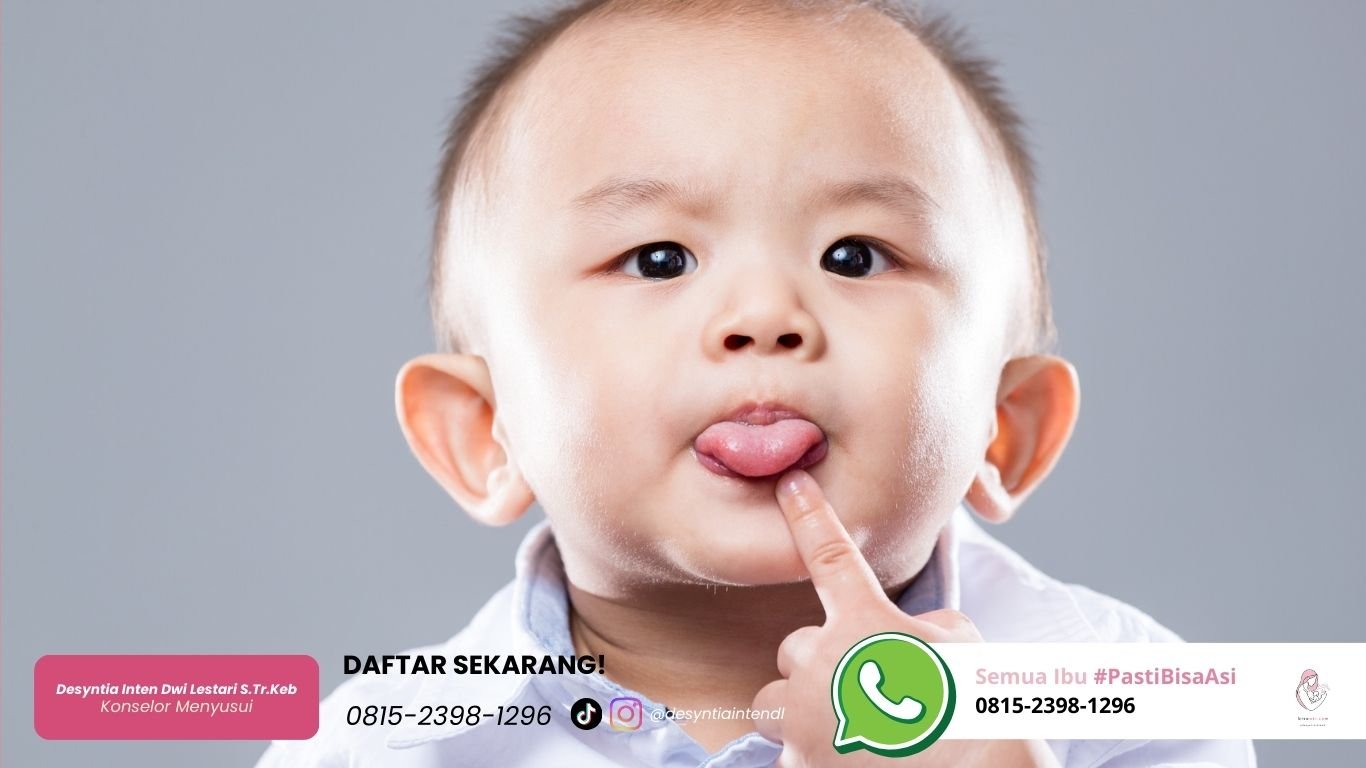 tanda tongue tie pada bayi baru lahir dan dampaknya pada menyusui bisa asi
