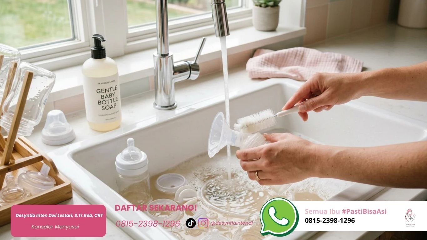 panduan praktis dan tips mencuci pompa asi di kantor dengan aman bisaasi